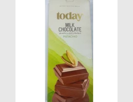  شوكولاتة تودي بالحليب و الفستق الحلبي 150g