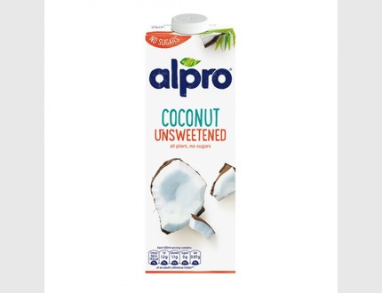 Alpro Coconut Drink Unsweetened 1L Alpro Coconut 