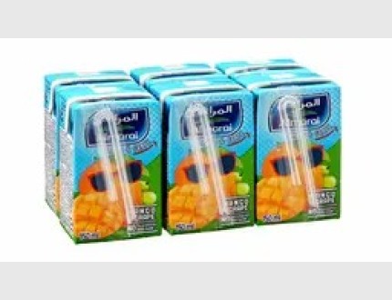 Almarai Mango & Grape Nectar 140MlX6