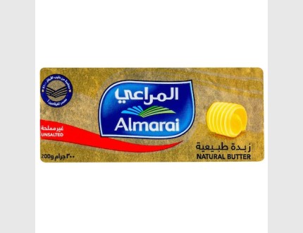 المراعي زبدة طبعي 200 غرام