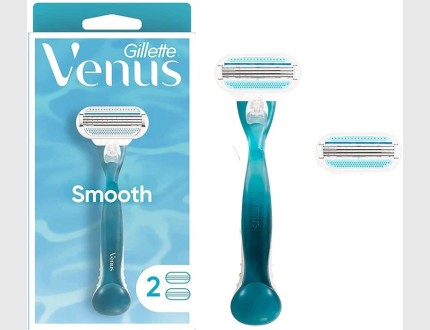 Venus Smooth Handle with 2 Blades