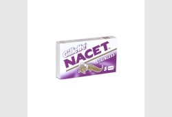 Gillette Nacet Dual Blade Razor Blades 5 Blades