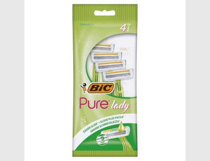 BIC Lady Pure Aloe Vera 4 Razors