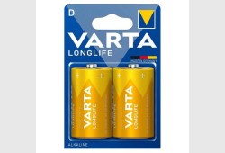 VARTA LONGLIFE Alkaline batteries LL 2 D-LR 20 / D – 2 pcs
