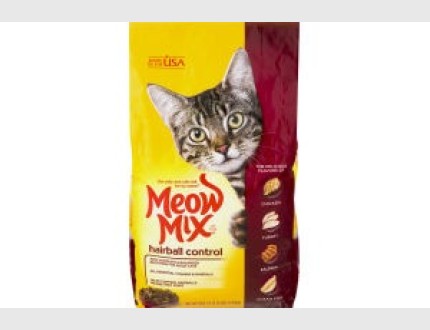 Meow Mix Cat Food Hairball Control