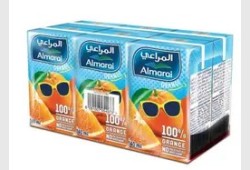 Almarai 100% Orange Mix Fruit Juice 140MlX6