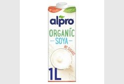 Alpro Organic Soya Unsweetened Long Life Drink 1L