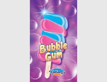 ايس كريم ايسبرج-Bubble Gum On A Stick  60 ml.