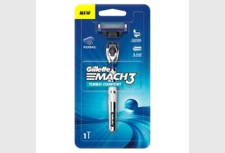 Gillette Mach3 Turbo Men’s Razor for MenFlexball Technology1 pc, 1 pc