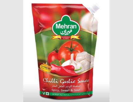 مهران صلصة الثوم والفلفل الحار 500 غم