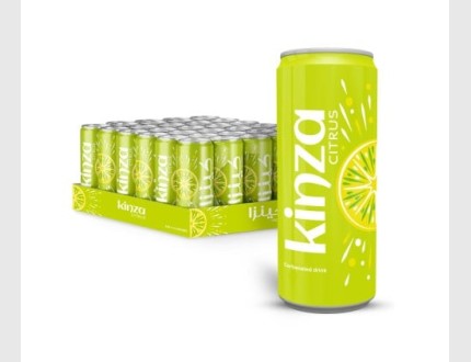 كينزا حمضيات - كرتون 250 مل * 30 Kinza Citrus CSD - 250ml x 30 Pcs