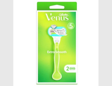 Gillette Venus Extra Smooth Razor - 2 Blades