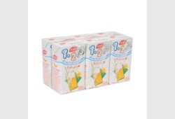 KDD Banana Milk - 125ml x 6 Pcs