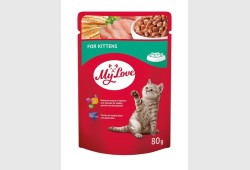 My Love Kitten Food Pouch 80g