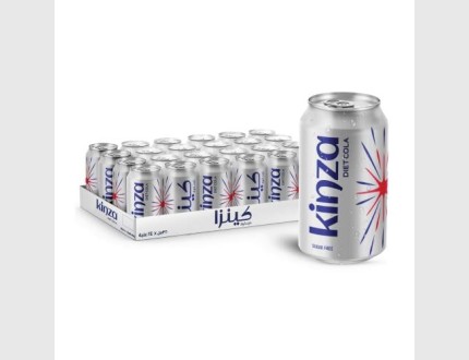 كينزا دايت كولا - كرتون 320 مل * 24 Kinza Diet Cola CSD - 320ml x 24 Pcs