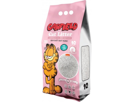 Garfield, żwirek bentonit dla kota, baby powder 10L