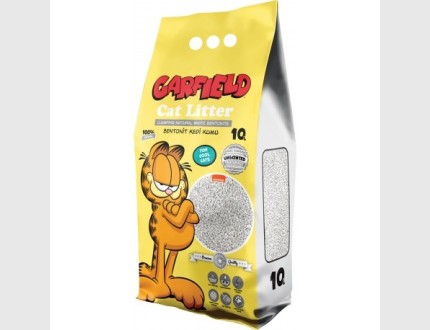 Garfield, żwirek bentonit dla kota, naturalny 10L