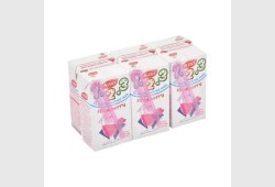 KDD Strawberry Milk - 125ml x 6 Pcs