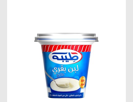 طيبة - لبن بقري طازج 700 غ