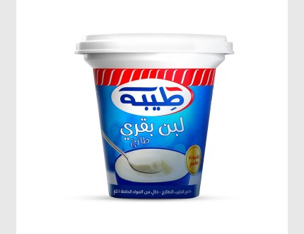 طيبة - لبن بقري طازج 1 ك